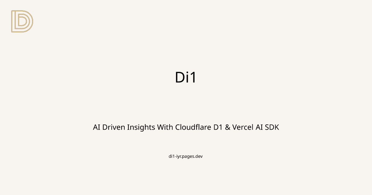 Cloudflare AI Hackathon Preview