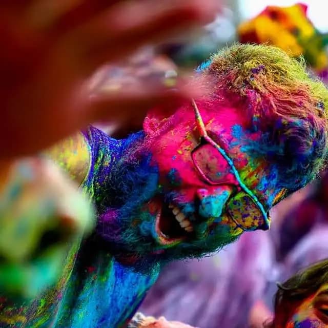 Celebrating Holi